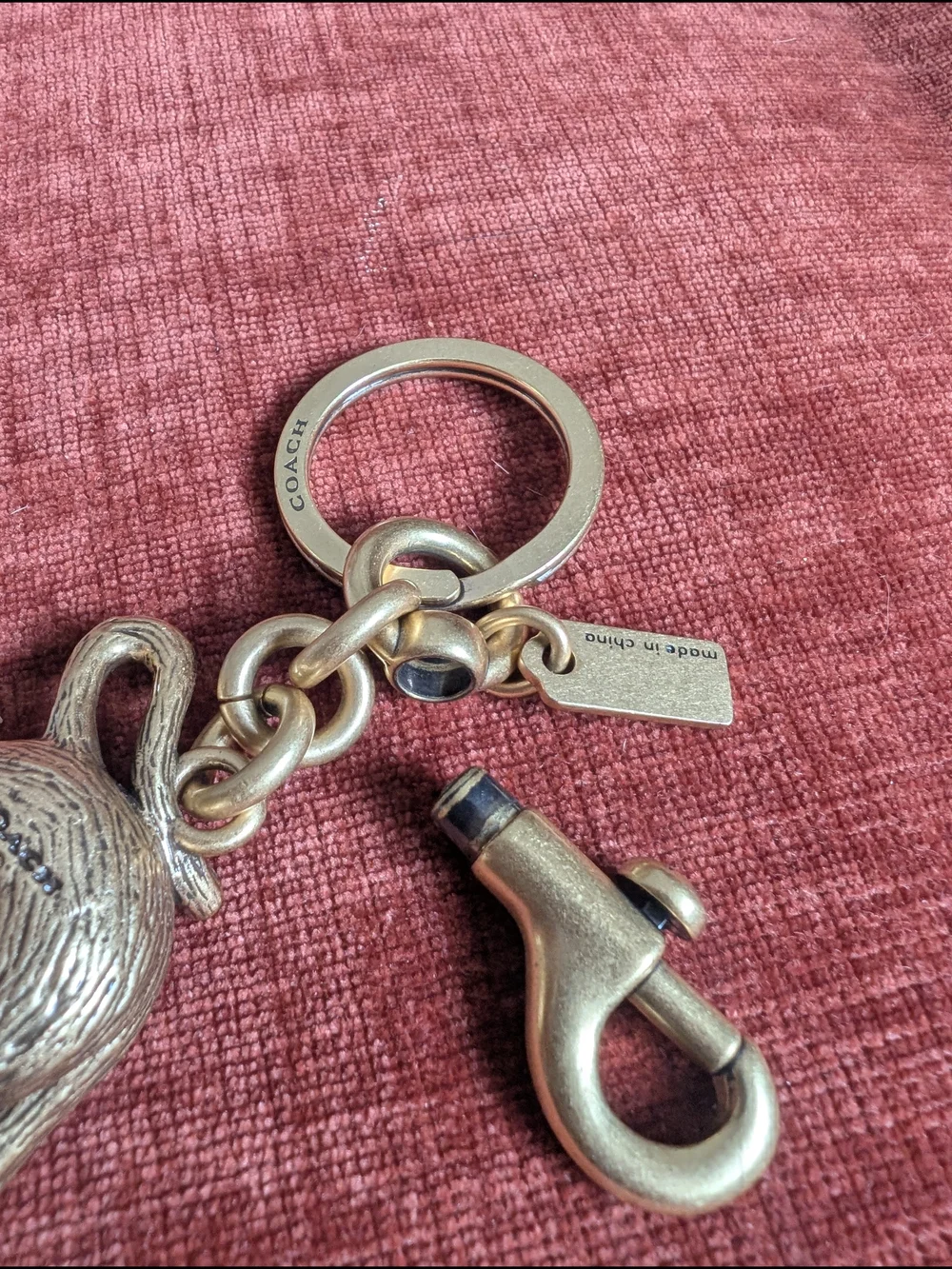 Coach Cat Bag Charm - Picture 4 of 4